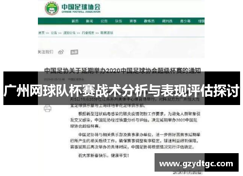 广州网球队杯赛战术分析与表现评估探讨